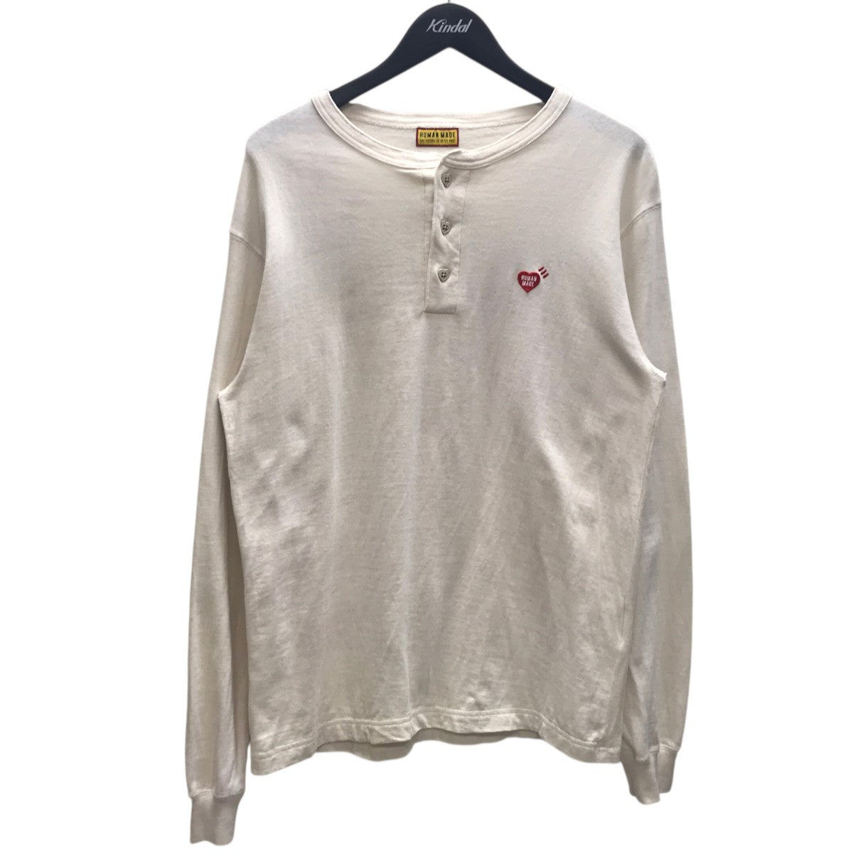 HENLEY NECK L S T-SHIRT ヘンリーネックシャツ