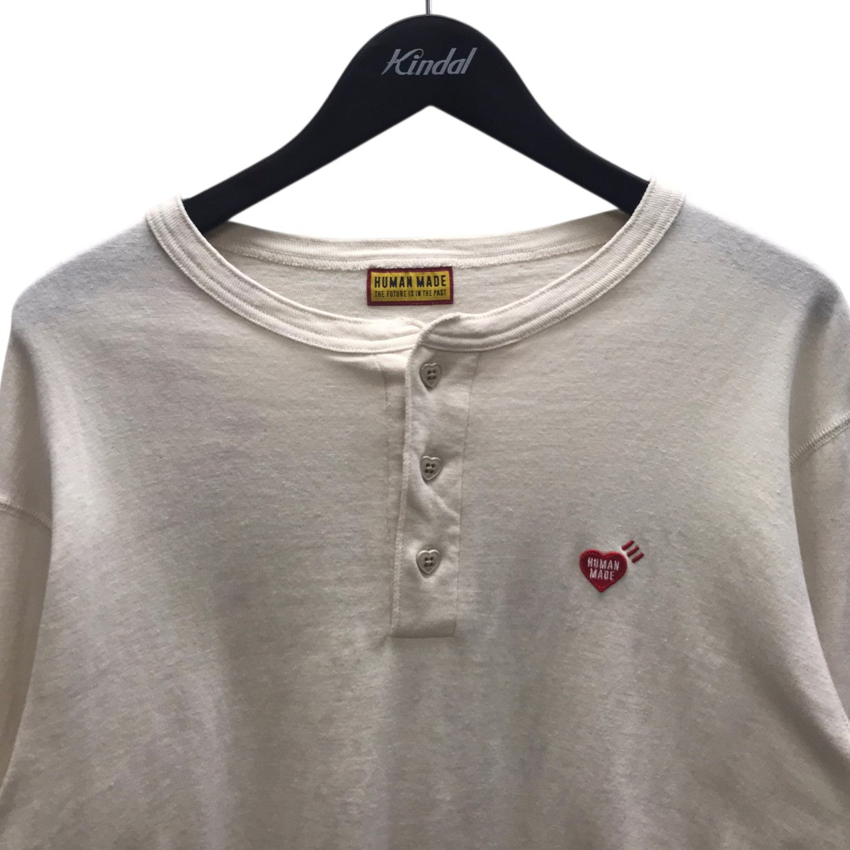 HENLEY NECK L S T-SHIRT ヘンリーネックシャツ