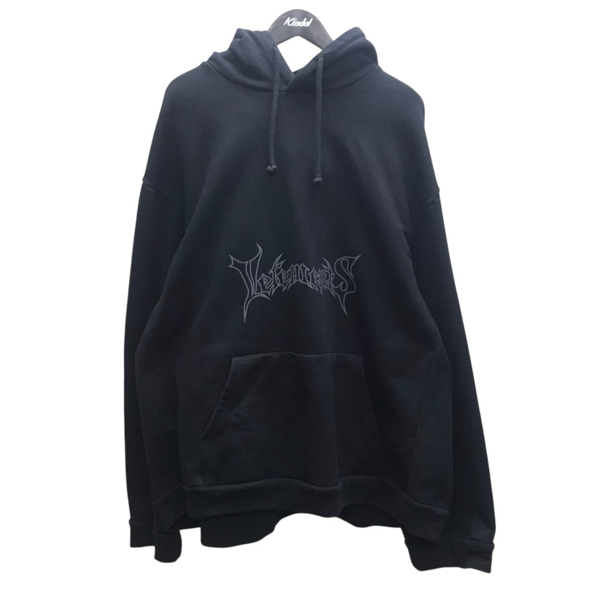 VETEMENTS 15AWmetal logo hoodieメタルロゴフーディ 古着・中古-1枚目のアイテム画像