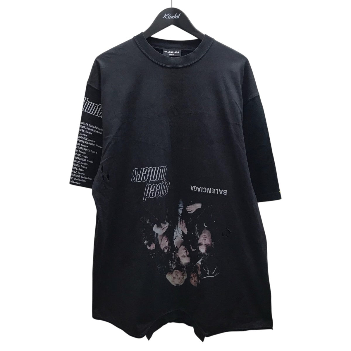 BALENCIAGA 【SPEED HUNTERS】半袖カットソー698811 TMVC9 古着・中古-1枚目のアイテム画像