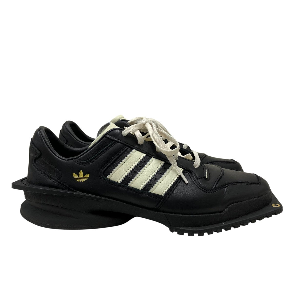 adidas(アディダス) FORUM SQ W ローカットスニーカー JP9073 ブラック
