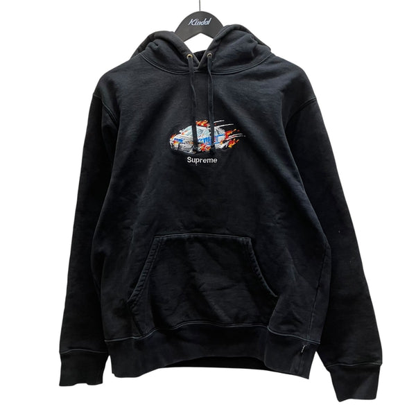 Supreme(シュプリーム) 刺繍パーカー ブラック サイズ M｜【公式