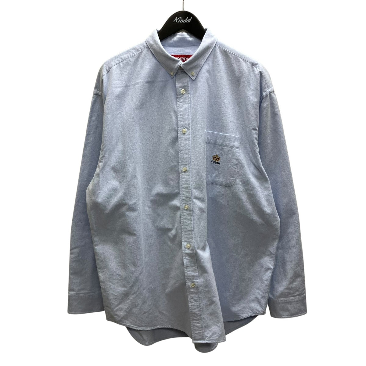 24SSLoose Fit Flannel oxford Shirt長袖シャツ