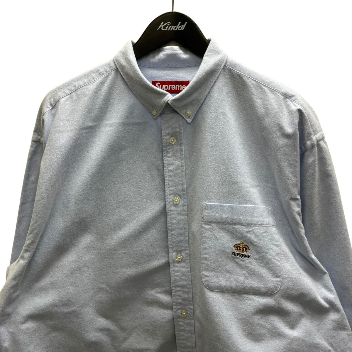 24SSLoose Fit Flannel oxford Shirt長袖シャツ