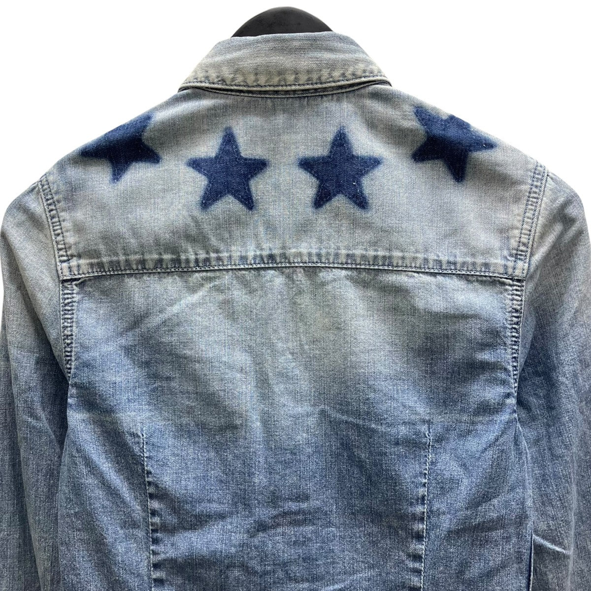 GIVENCHY ジバンシー　デニムシャツ　星　スター GIVENCHY(ジバンシィ) スターロゴデニムシャツ 17Y 6513 611