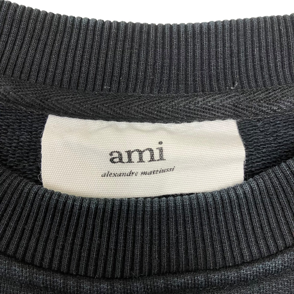 AMI Alexandre Mattiussi 胸ハートロゴスウェット 古着・中古-5枚目のアイテム画像