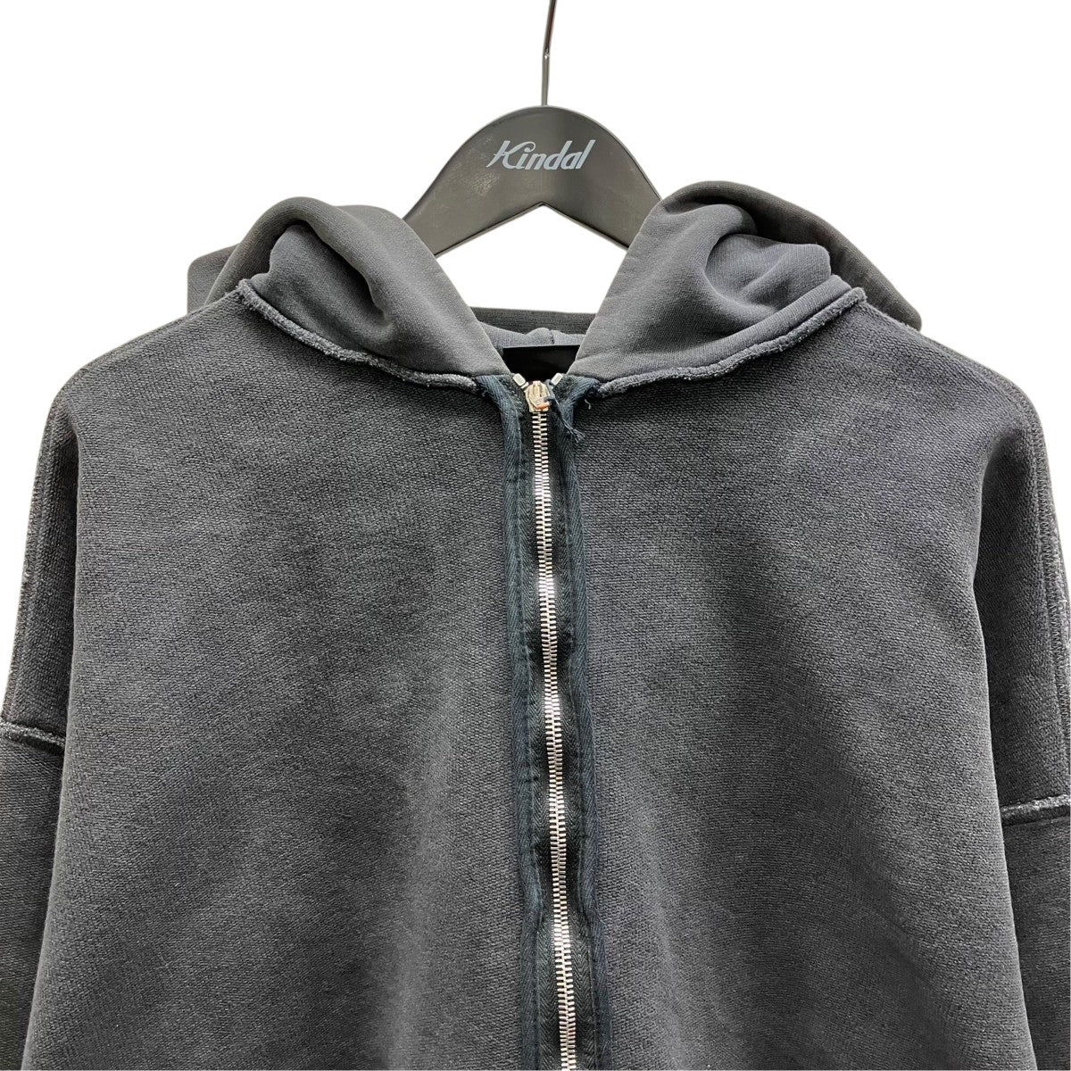 BALENCIAGA 24AWInside Out Zip-Up Hoody インサイドアウト ジップパーカー 古着・中古-3枚目のアイテム画像