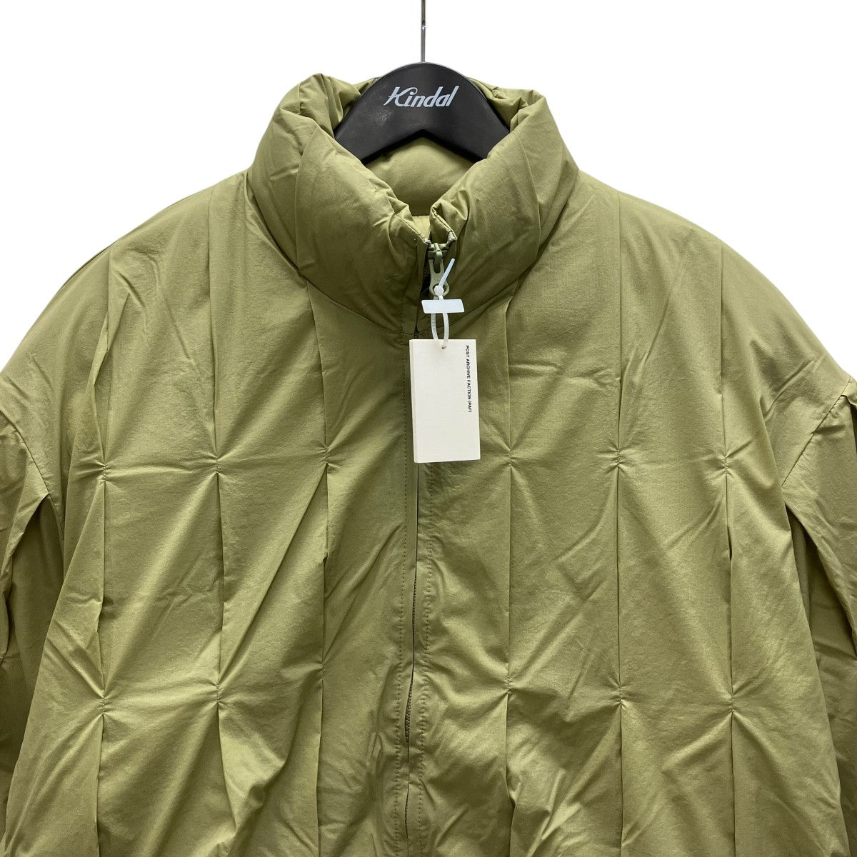 POST ARCHIVE FACTION (PAF) 25AW Cocoon Down OLIVE GREEN ダウンジャケット 古着・中古-3枚目のアイテム画像