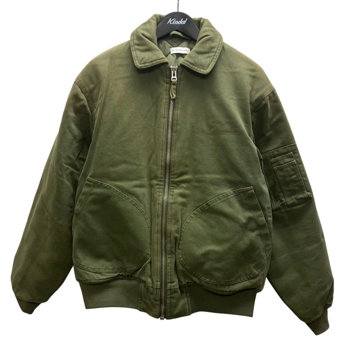 POP TRADING COMPANY 中綿フライトジャケット 古着・中古-1枚目のアイテム画像