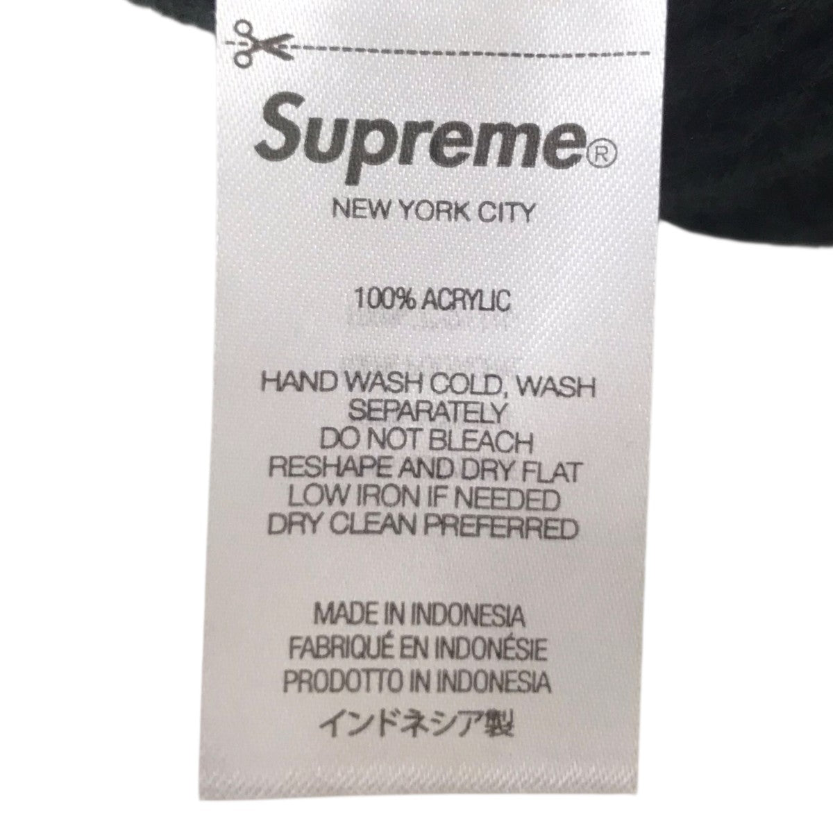 classic logo chunky beanieニット帽