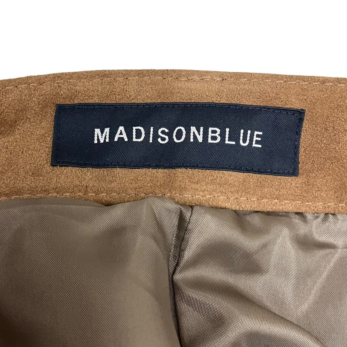MADISON BLUE 26SSHEM CUT STRAIGHT PT SUEDE MNSスエードストレートパンツMB261-3010M 古着・中古-6枚目のアイテム画像