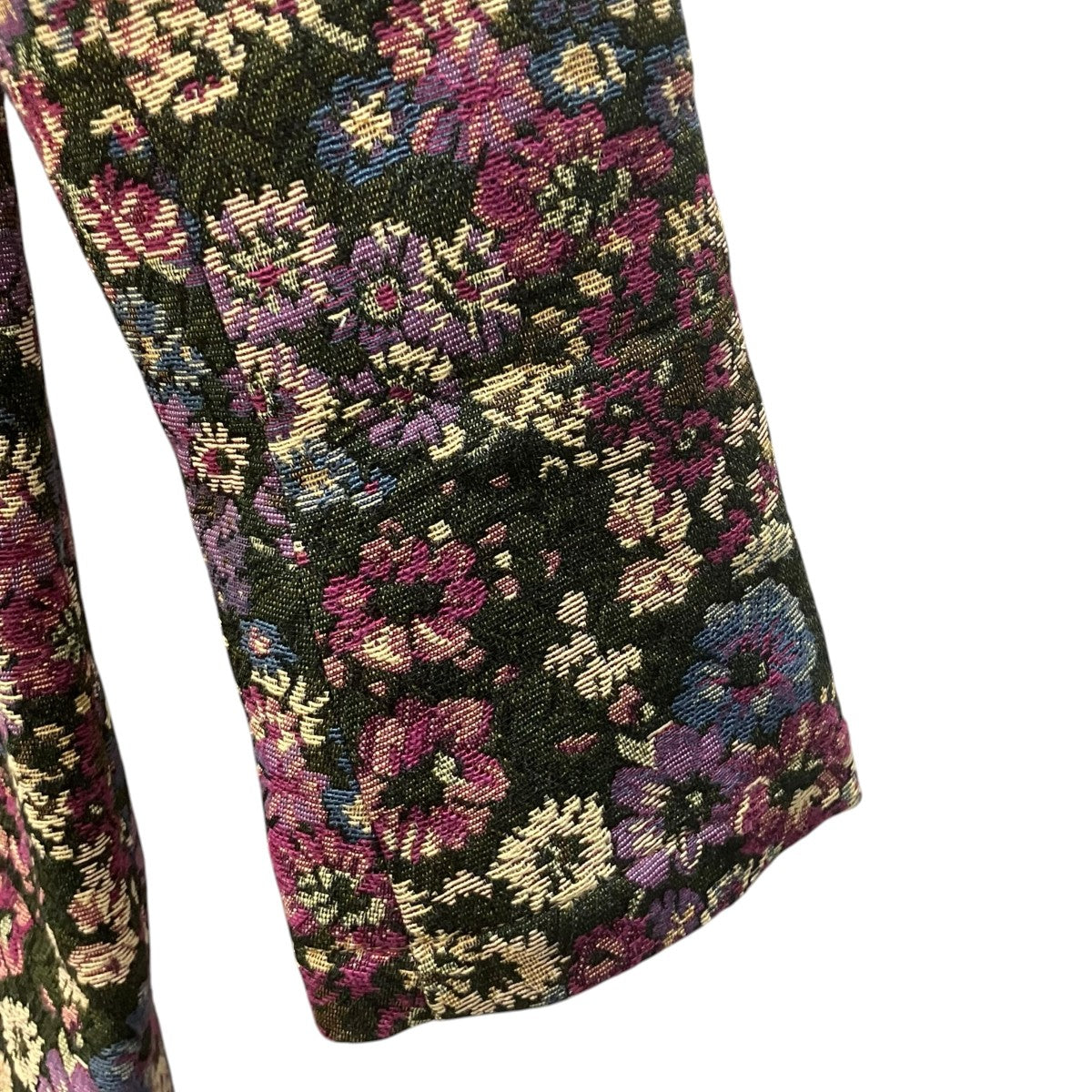 MIU MIU 花柄チェスターコート 古着・中古-4枚目のアイテム画像