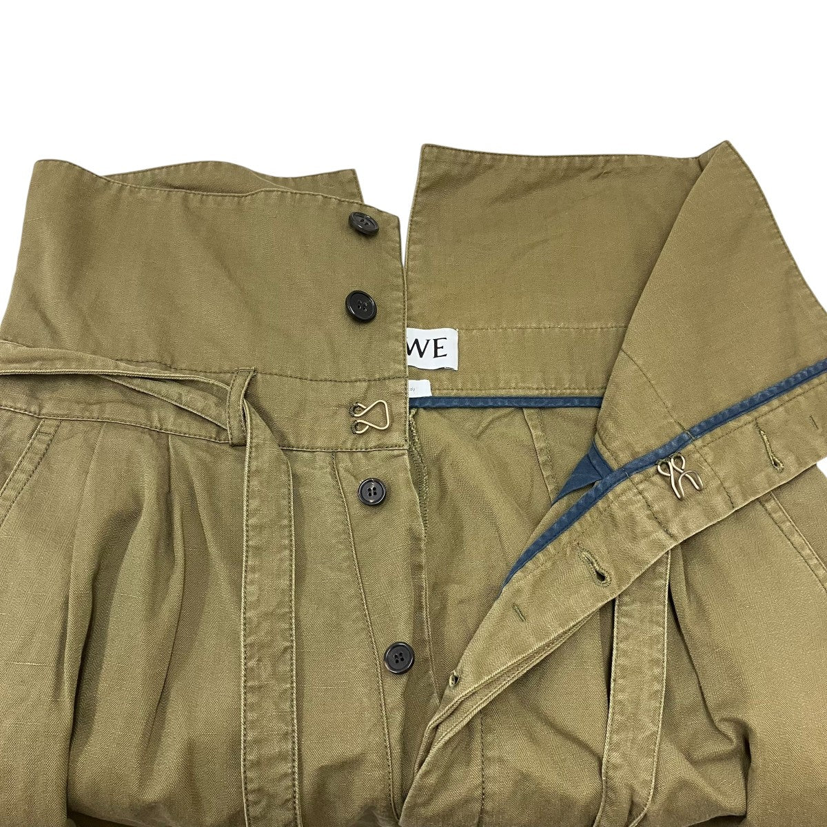 LOEWE(ロエベ) LW ペイントパンツ H2262330PA グリーン サイズ 46