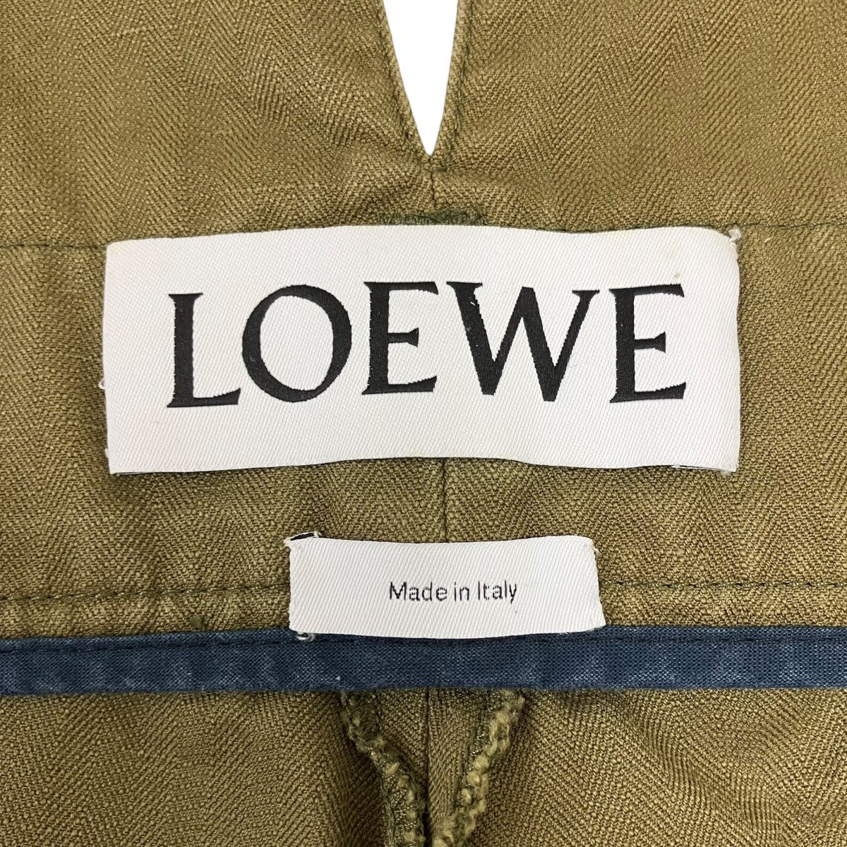 LOEWE(ロエベ) LW ペイントパンツ H2262330PA グリーン サイズ 46