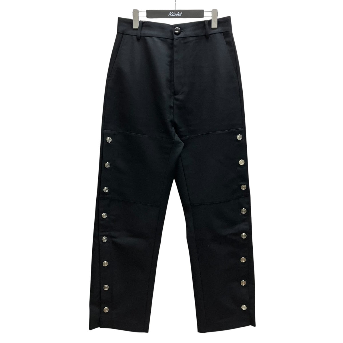 NAMACHEKO CARISBROOKE TROUSERサイドスリットパンツ 古着・中古-1枚目のアイテム画像