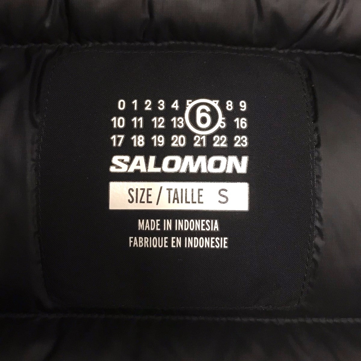 MM6 Maison Margiela×SALOMON 25AW「SPORTSJACKET」ダウンジャケットSH0AM0067 古着・中古-5枚目のアイテム画像