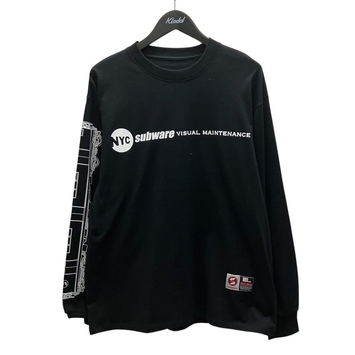visual maintenanceロゴロングTシャツ