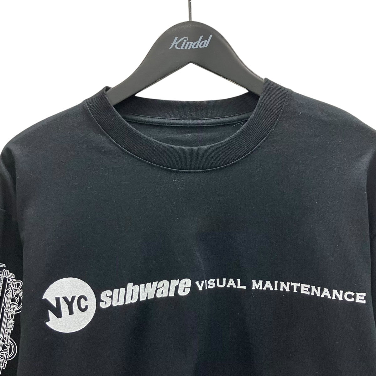 visual maintenanceロゴロングTシャツ