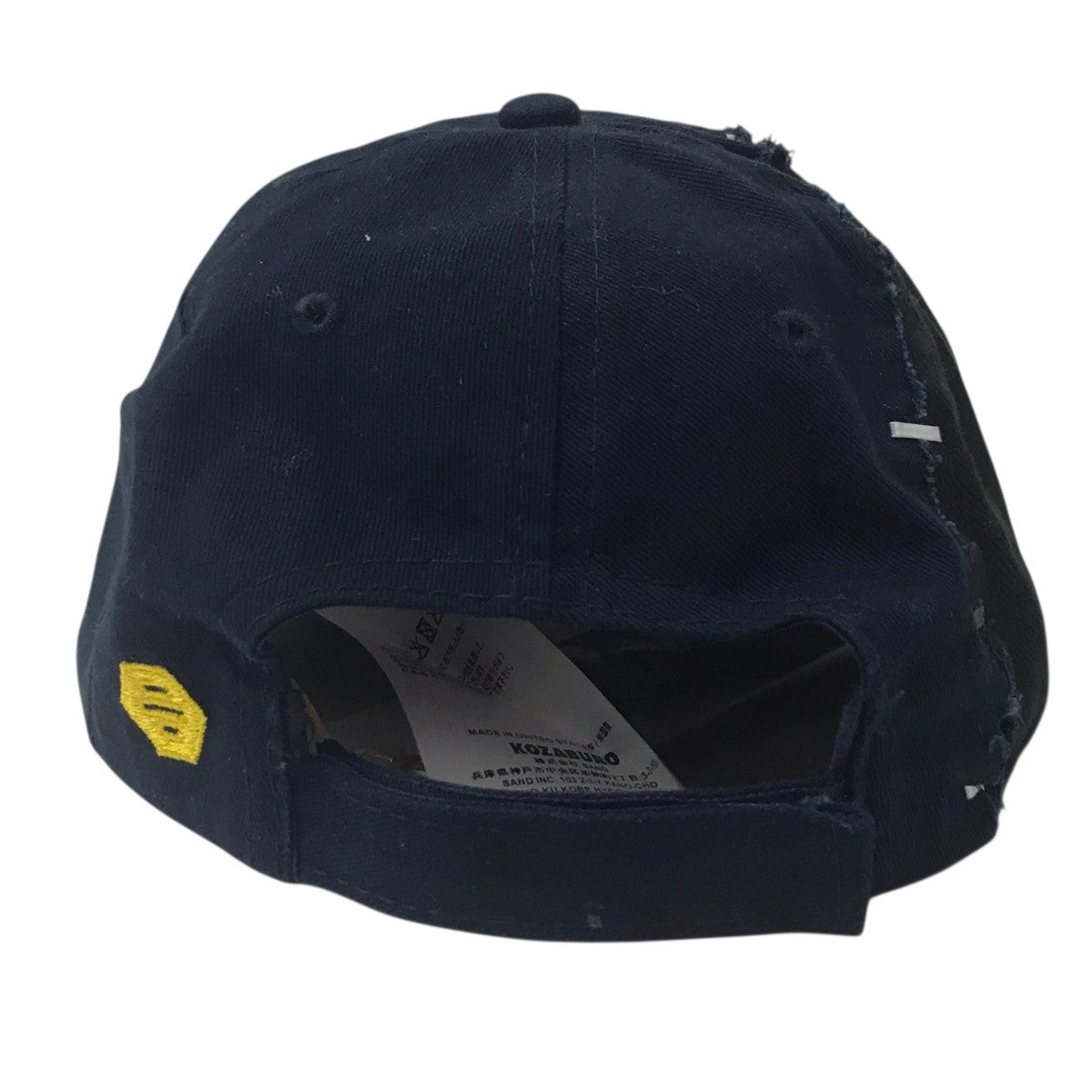 KOZABURO PRM CAP SINGLE LINE 再構築ロゴキャップ 古着・中古-4枚目のアイテム画像