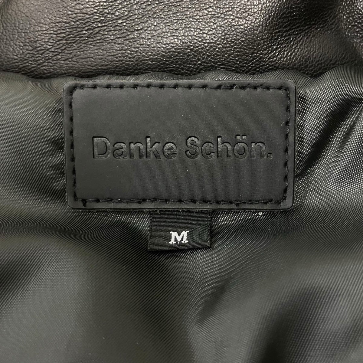 Danke schon ラムレザージャケット 古着・中古-5枚目のアイテム画像