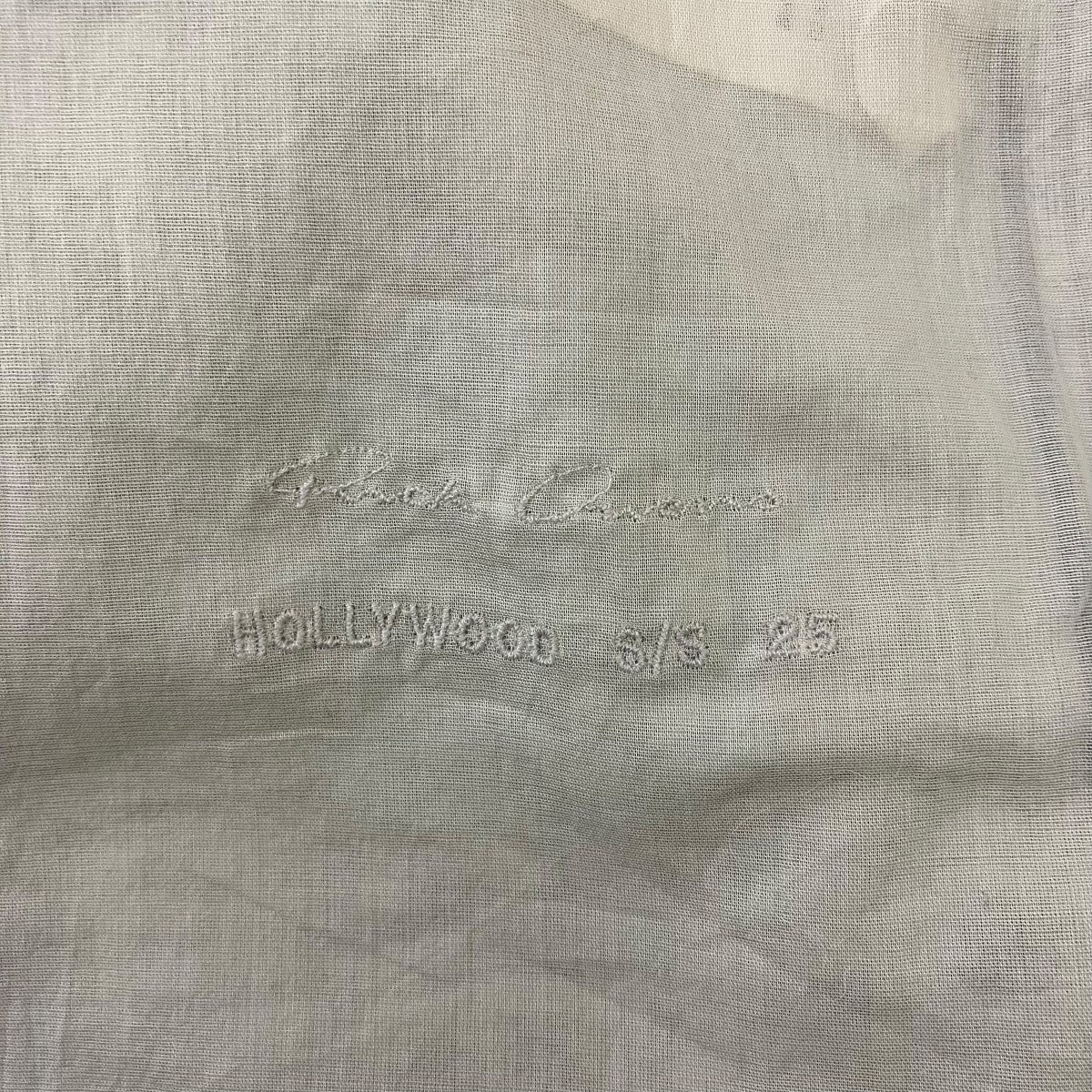 RICK OWENS 25SS 長袖シャツ 古着・中古-8枚目のアイテム画像