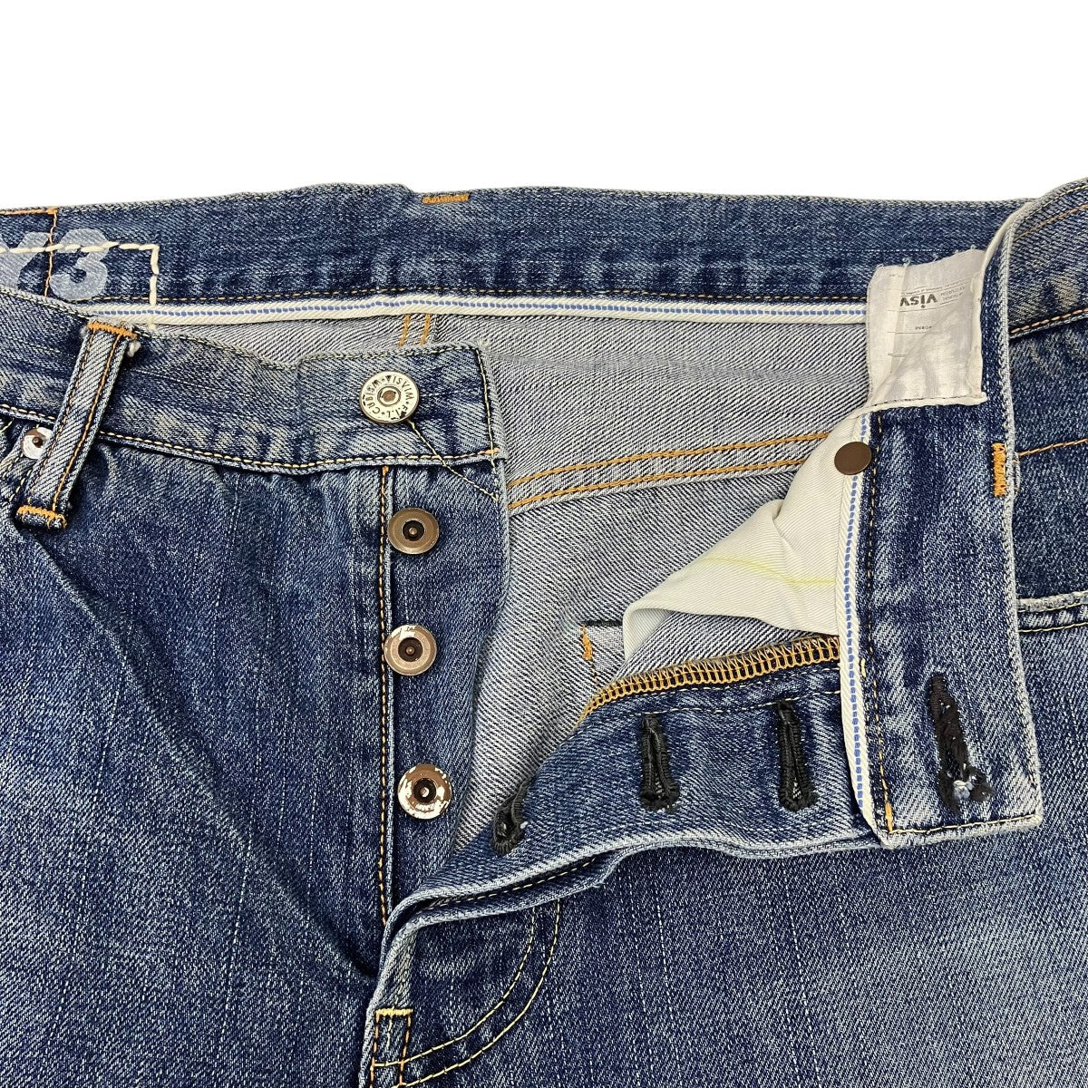 VISVIM SOCIAL SCULPTURE DRY DENIM デニムパンツ 古着・中古-5枚目のアイテム画像