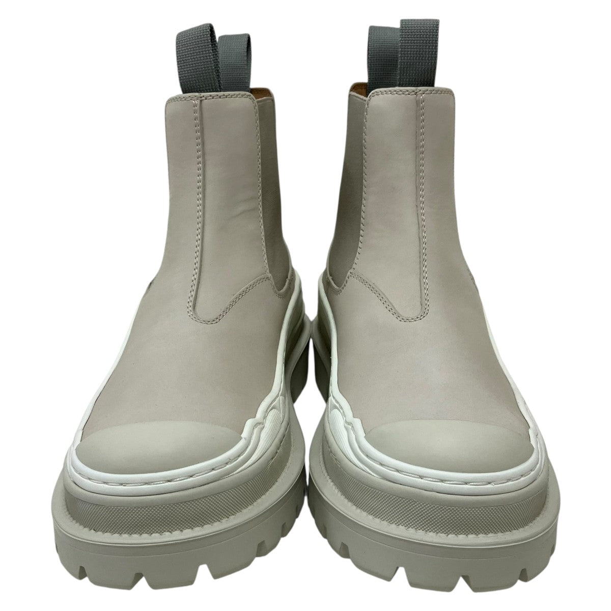 Christian Dior×SACAI レイヤードラバーソール ヌバックレザー チェルシーブーツ 古着・中古-3枚目のアイテム画像