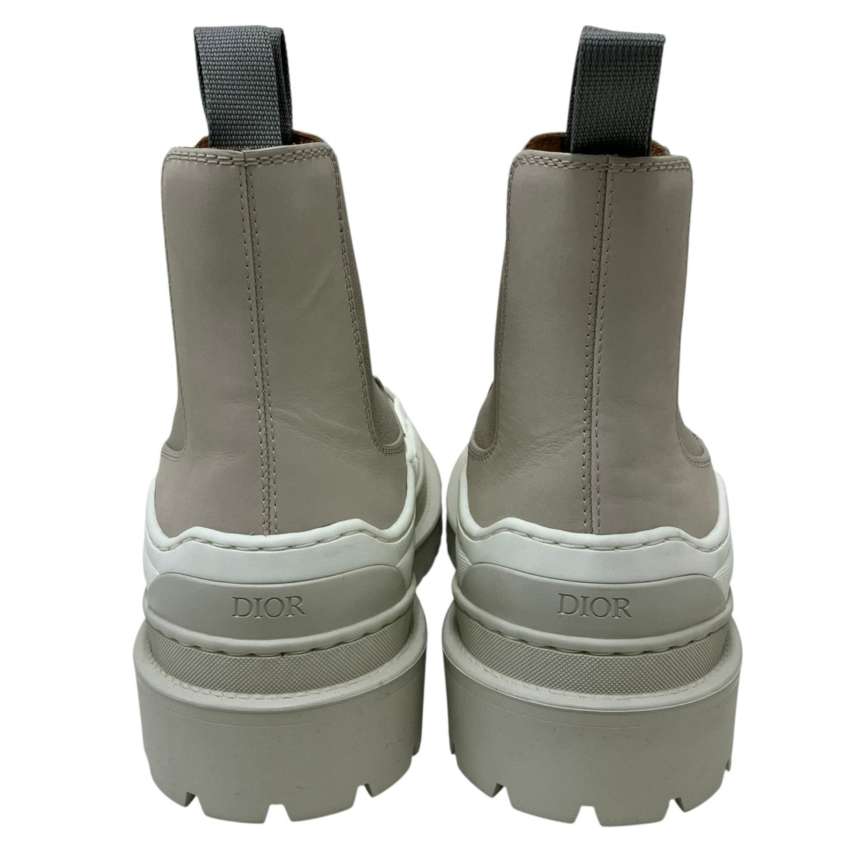 Christian Dior×SACAI レイヤードラバーソール ヌバックレザー チェルシーブーツ 古着・中古-5枚目のアイテム画像