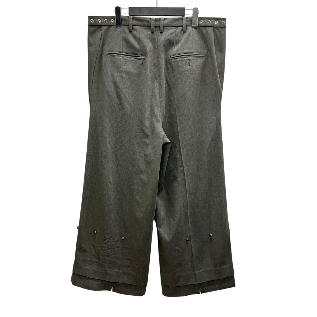 SYUMAN．(シュウマン) 26SS Nu Suit Trousers ワイドスラックス 26SS