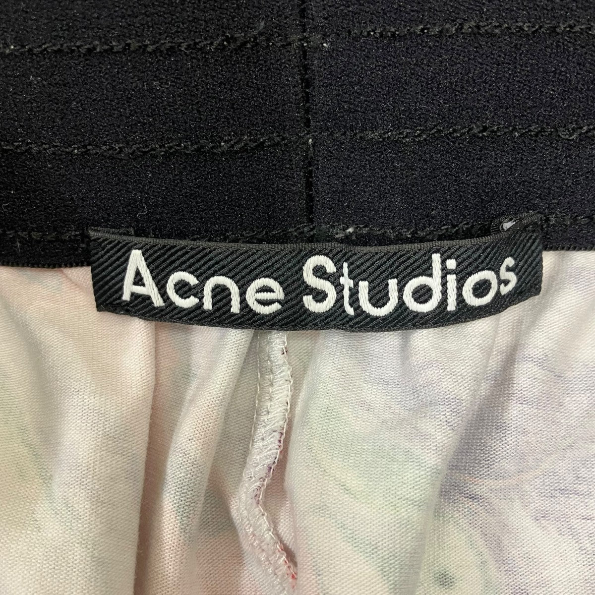 ACNE STUDIOS 総柄イージーパンツ 古着・中古-5枚目のアイテム画像