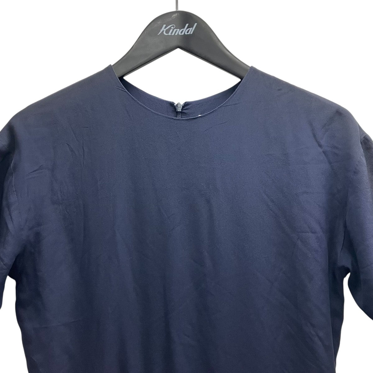 Maison Margiela ドッキング ロング ワンピース チェック 半袖 ドレス 古着・中古-3枚目のアイテム画像