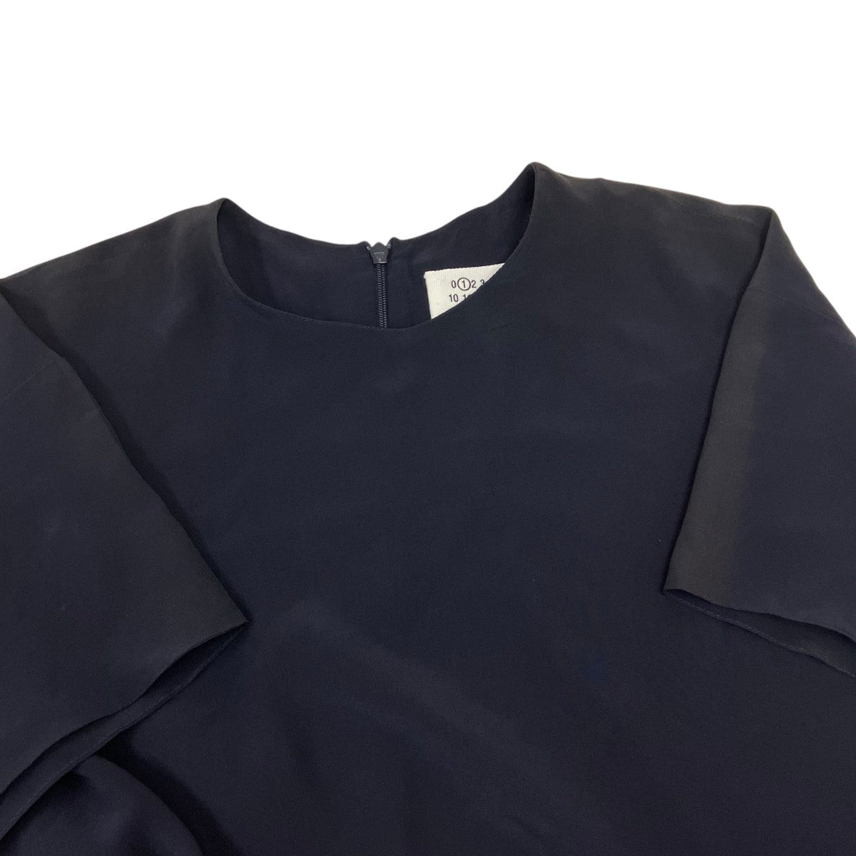 Maison Margiela ドッキング ロング ワンピース チェック 半袖 ドレス 古着・中古-5枚目のアイテム画像