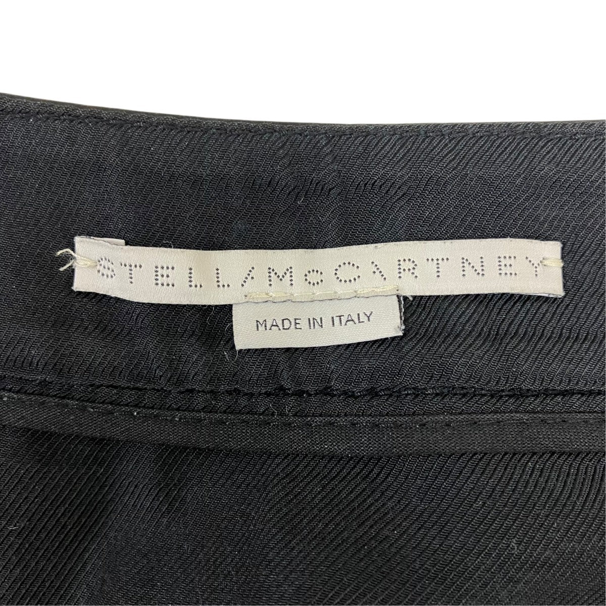 STELLA McCARTNEY フェイクレザテーパードパンツ 古着・中古-8枚目のアイテム画像