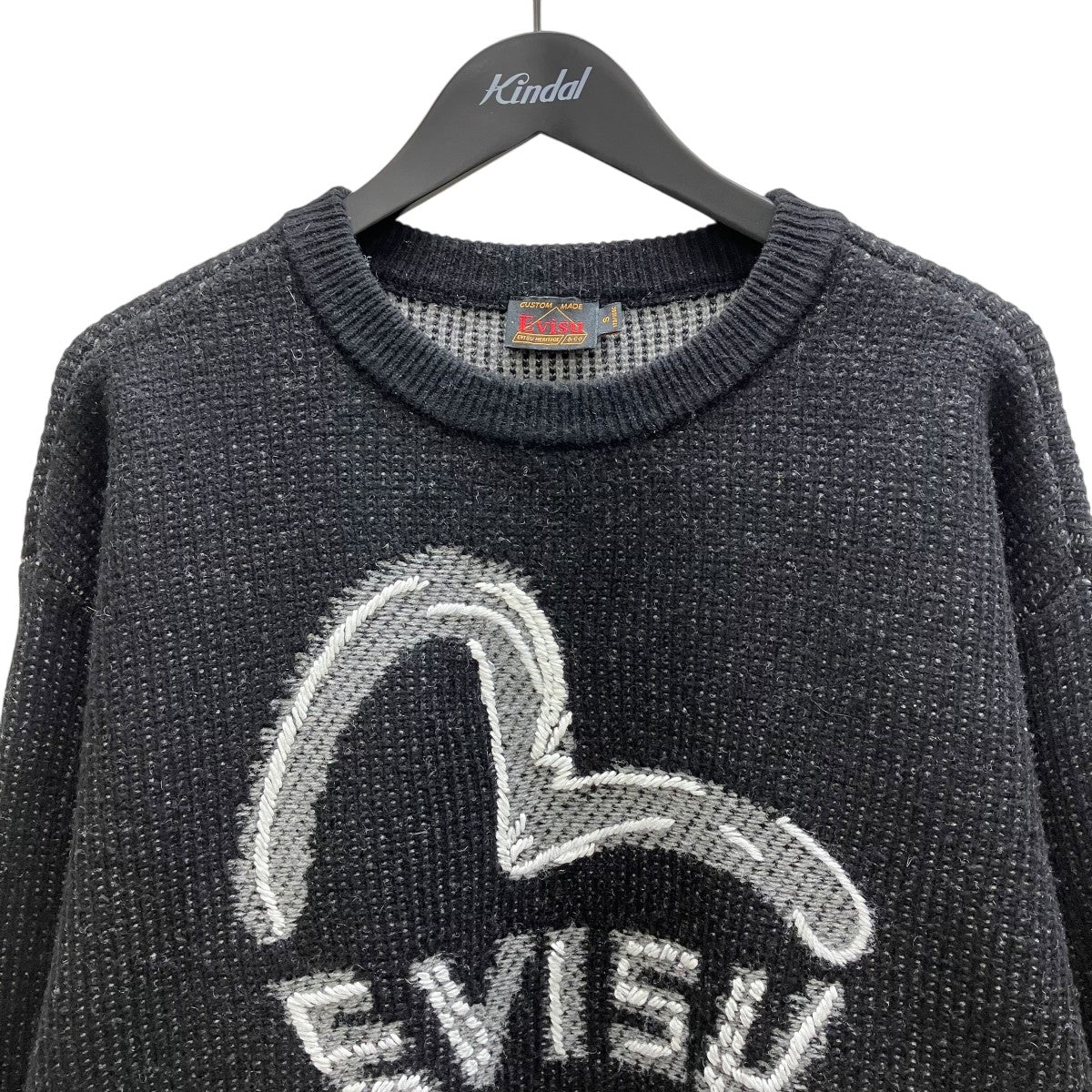 EVISU ウールニット 古着・中古-3枚目のアイテム画像