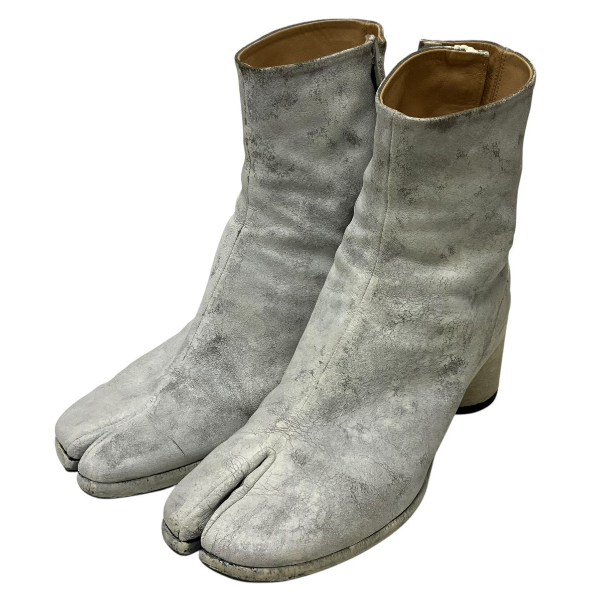 Maison Margiela ペンキ加工足袋ブーツ 古着・中古-1枚目のアイテム画像