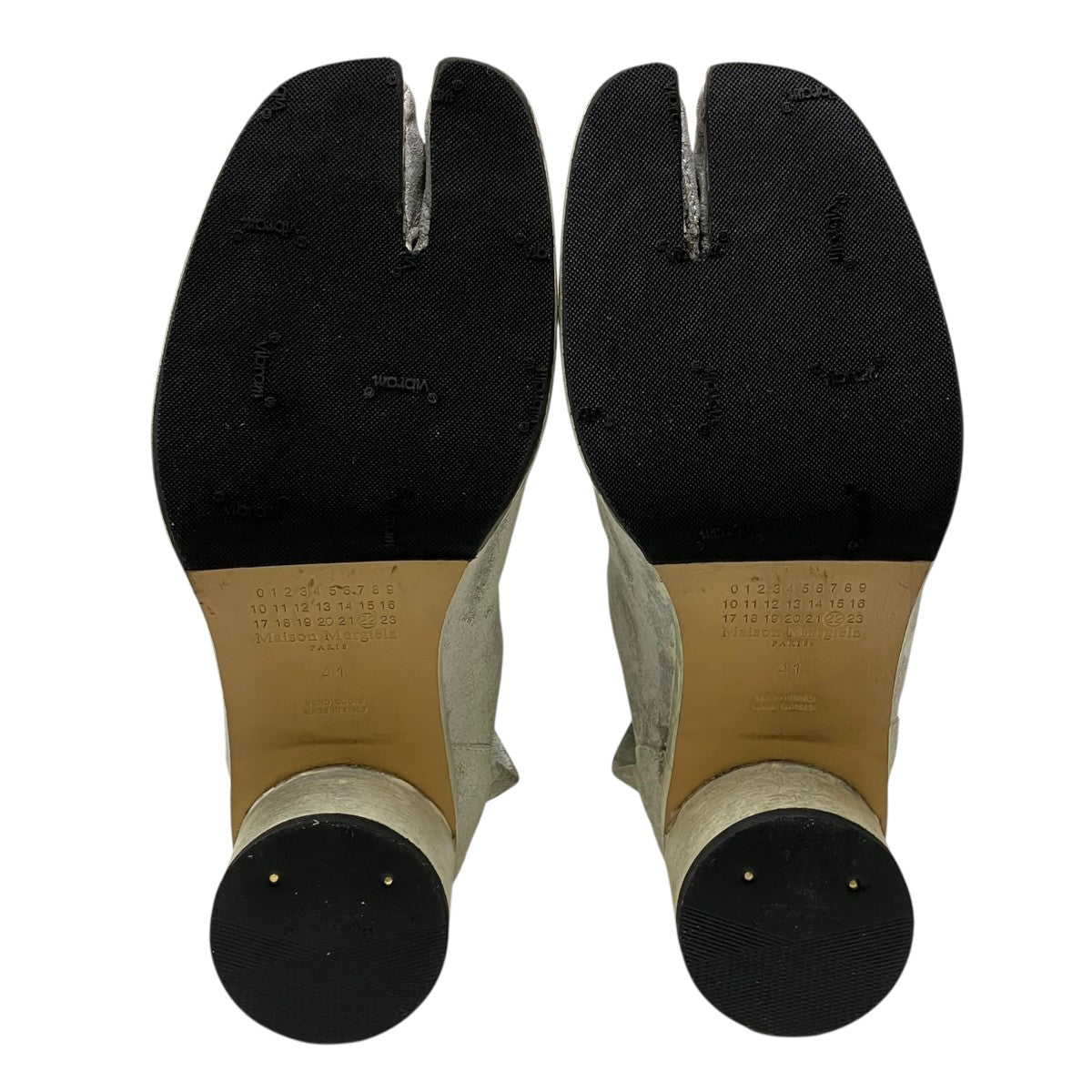 Maison Margiela ペンキ加工足袋ブーツ 古着・中古-5枚目のアイテム画像