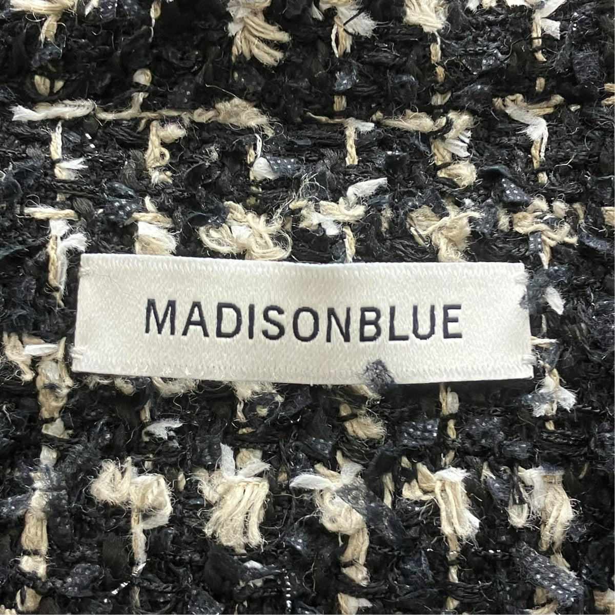 MADISON BLUE ツイードコート 古着・中古-5枚目のアイテム画像