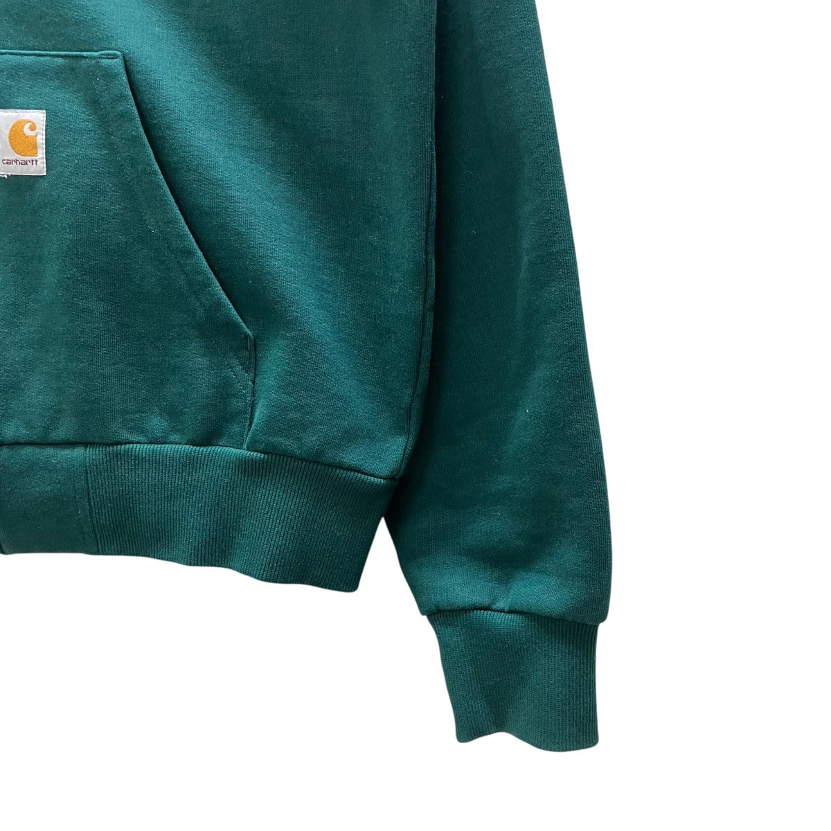 Hooded Square Label Jacket ジップパーカー