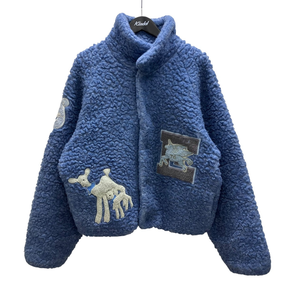 ERL 25AW UNISEX VARSITY JACKET WOVEN フリースジャケット 古着・中古-1枚目のアイテム画像