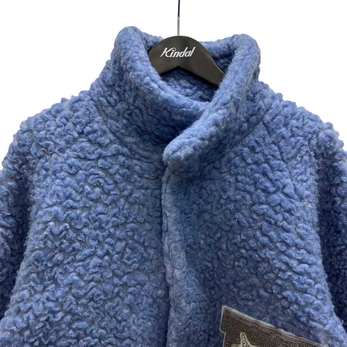 ERL 25AW UNISEX VARSITY JACKET WOVEN フリースジャケット 古着・中古-2枚目のアイテム画像