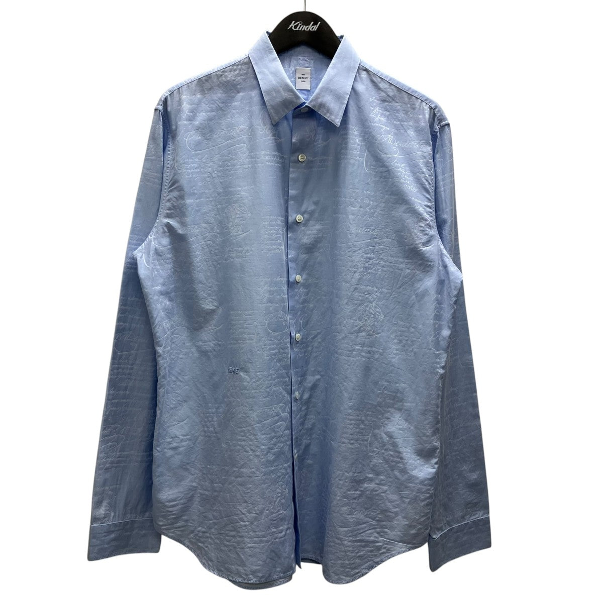 Berluti 総柄シャツ カリグラフィ 古着・中古-1枚目のアイテム画像