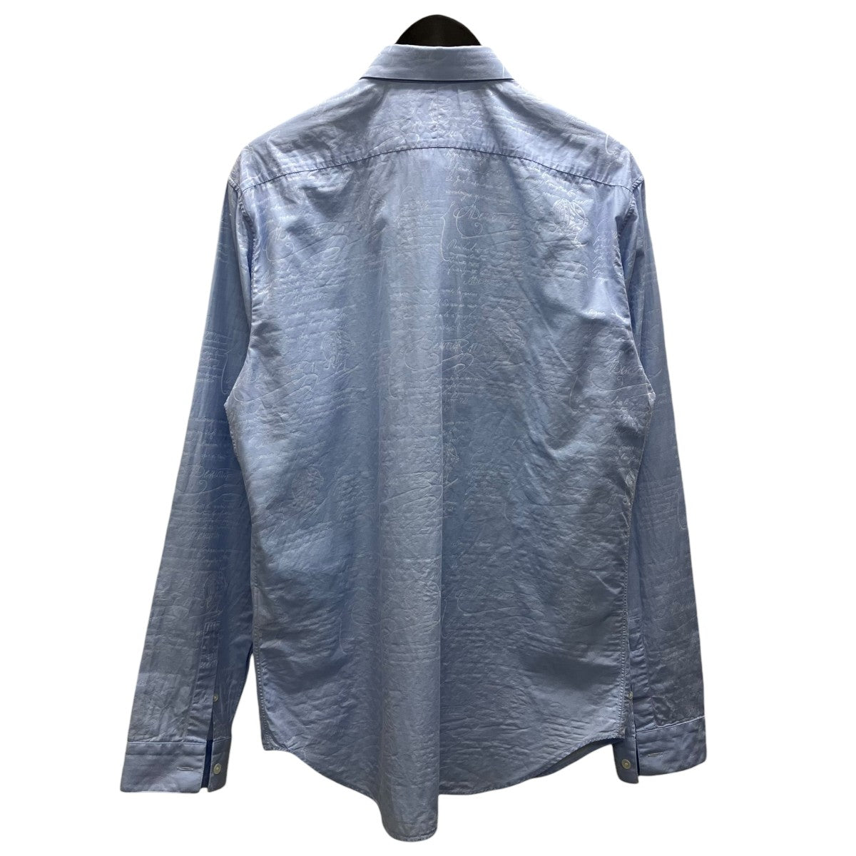 Berluti 総柄シャツ カリグラフィ 古着・中古-4枚目のアイテム画像