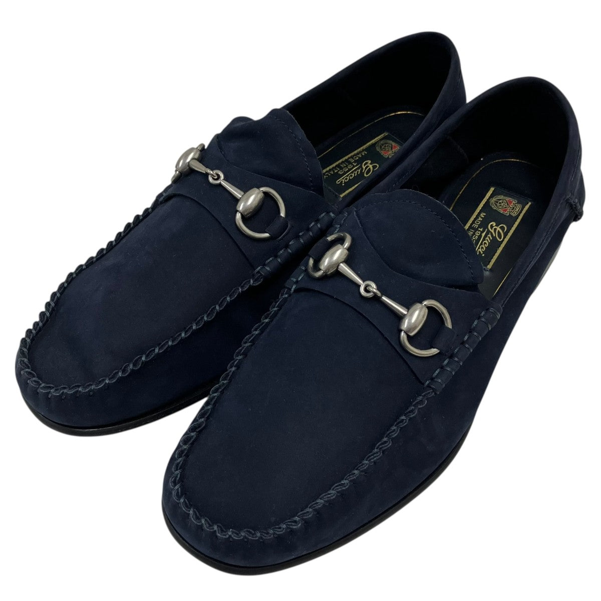 GUCCI(グッチ) ローファー ネイビー サイズ 7｜【公式】カインドオル