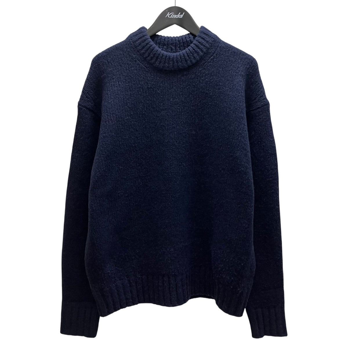CREW NECK PO ウールニット