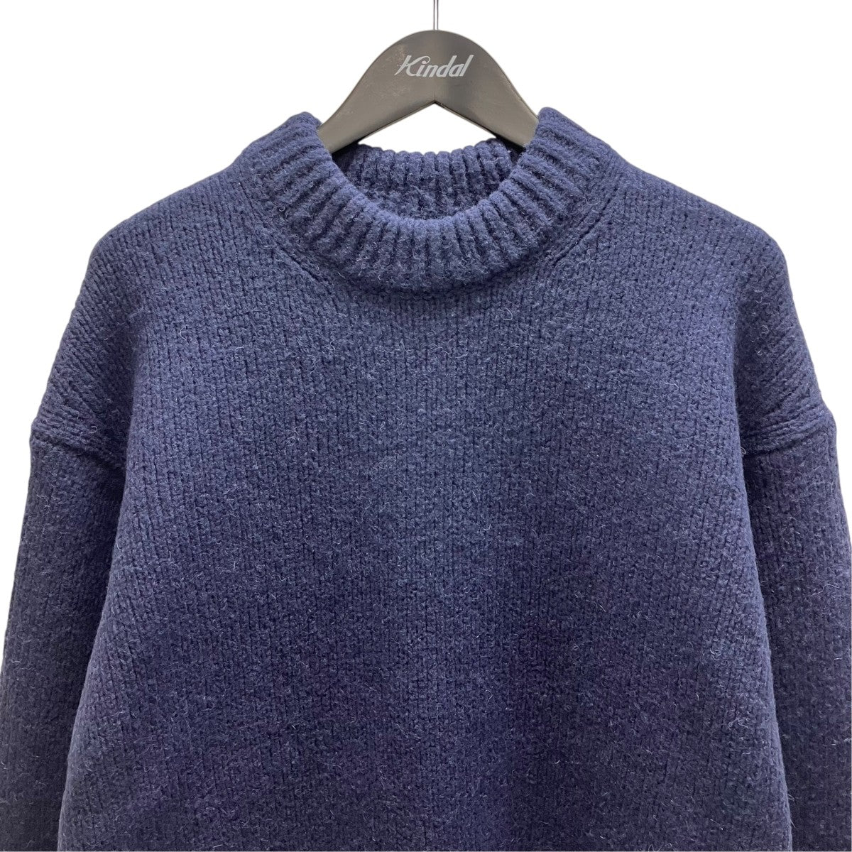 CREW NECK PO ウールニット