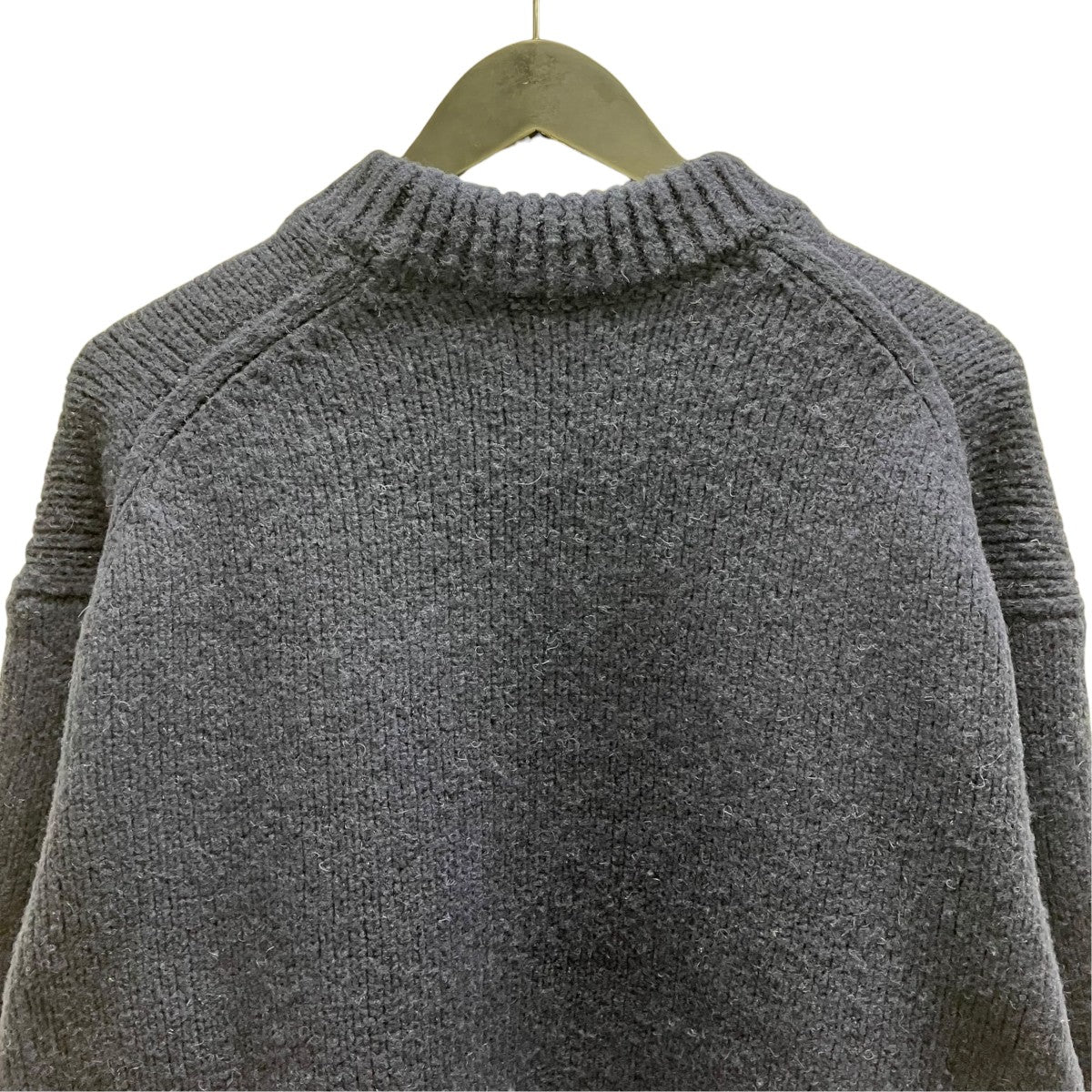 CREW NECK PO ウールニット