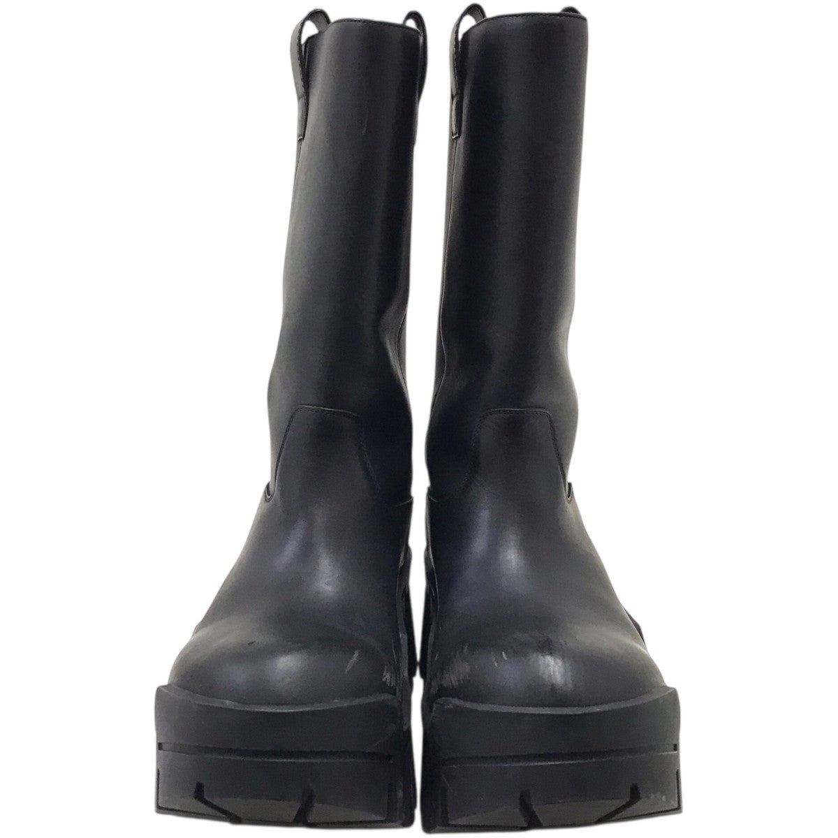 BALENCIAGA サイドゴアブーツ 黒　サイズ40 中古 BALENCIAGA(バレンシアガ) ブーツ671555 671555 ブラック サイズ 39