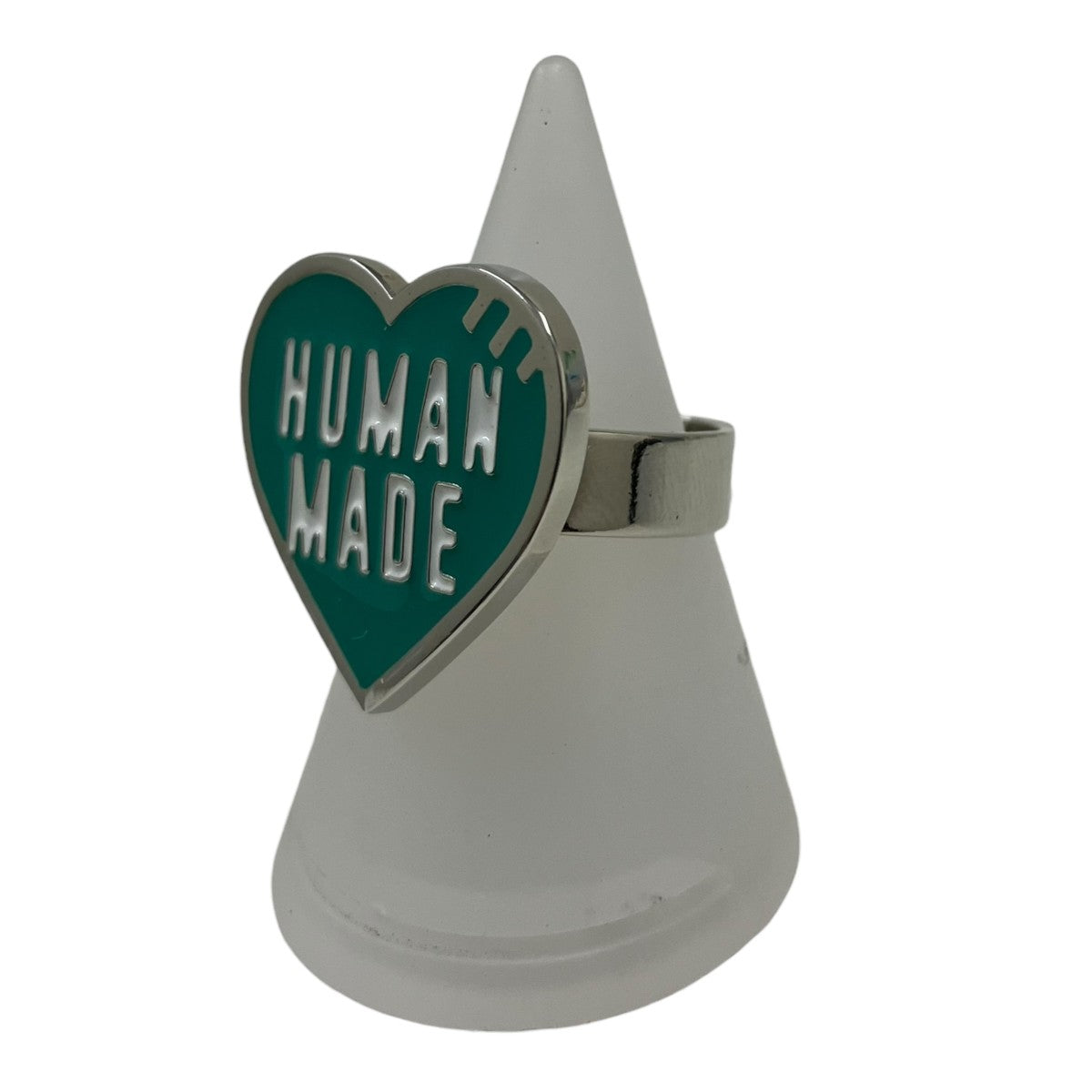 HUMAN MADE(ヒューマンメイド) HEAT RINGピンバッジリング グリーン