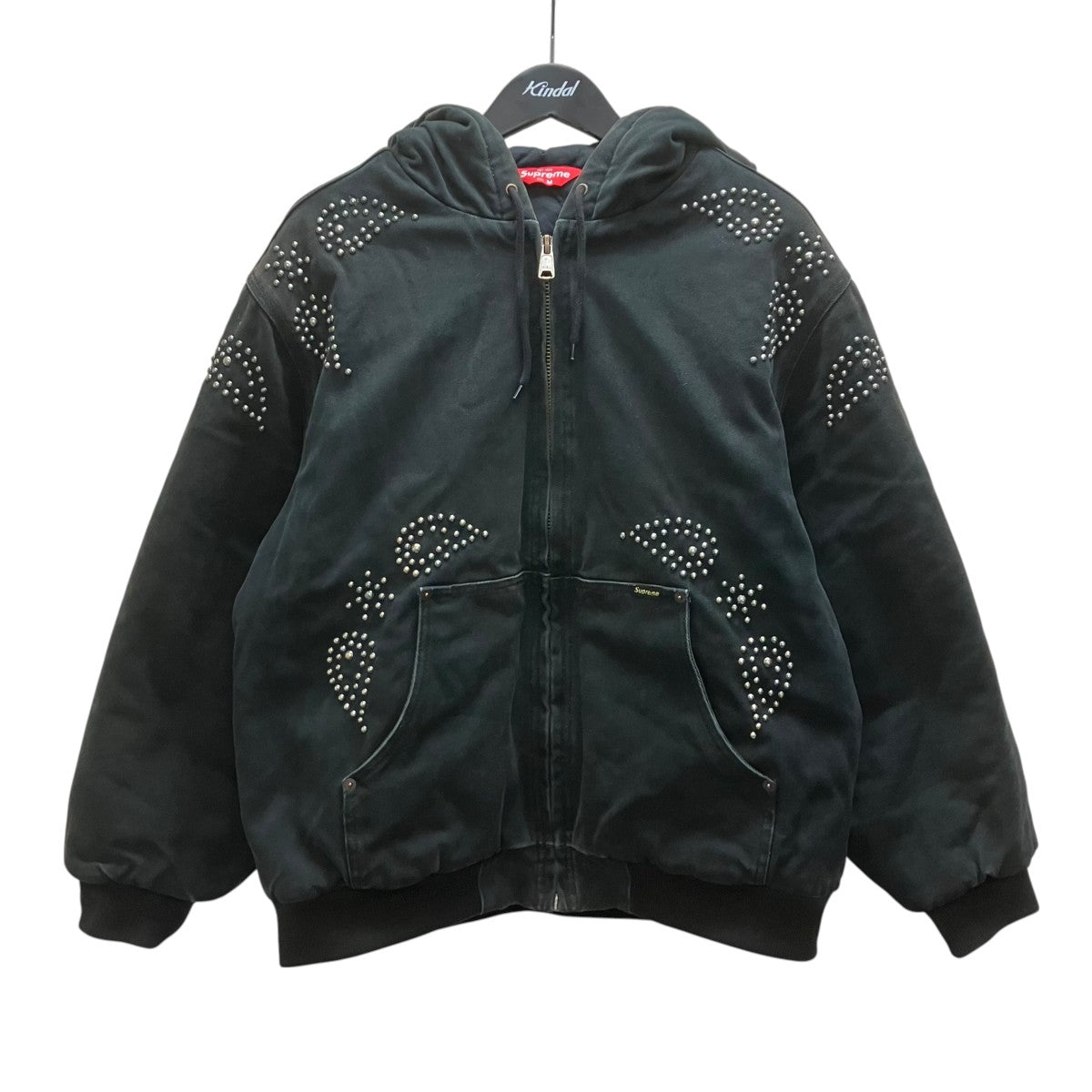 Supreme 23AWPaisley Studded Work Jacketワークジャケット 古着・中古-1枚目のアイテム画像