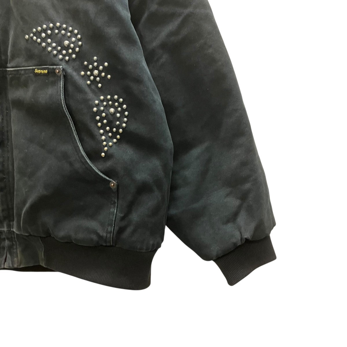 Supreme 23AWPaisley Studded Work Jacketワークジャケット 古着・中古-5枚目のアイテム画像